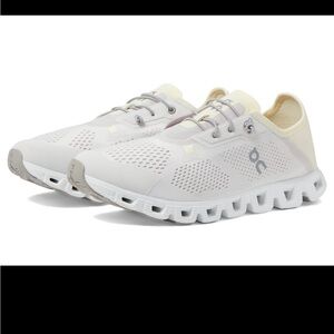 On Running Women's White Running Shoes